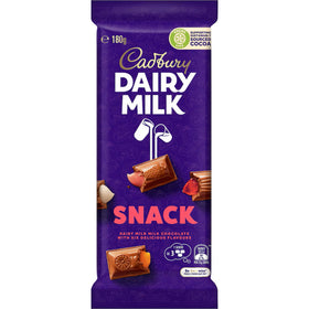 Dairy Milk Snack Chocolate Block - Cadbury - 180g
