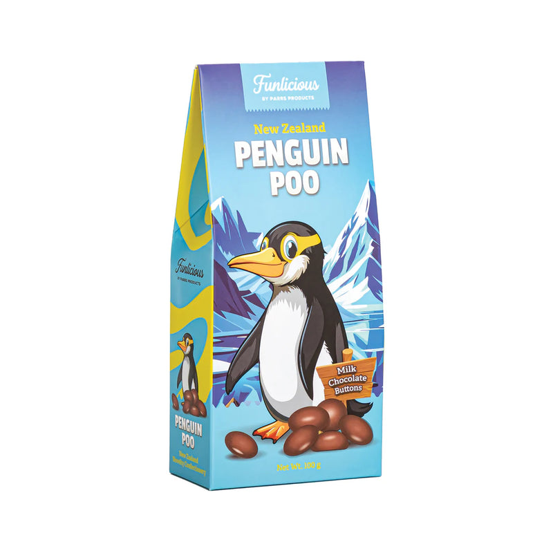Penguin Poo Milk Chocolate Buttons - Parrs -  100g