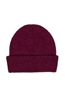 Possum Merino Fine Rib Hat - McDonald New Zealand