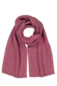 Possum Merino Fine Rib Scarf - McDonald New Zealand