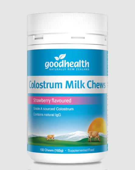 Colostrum Milk Chews Strawberry - Good Health - 150tabs