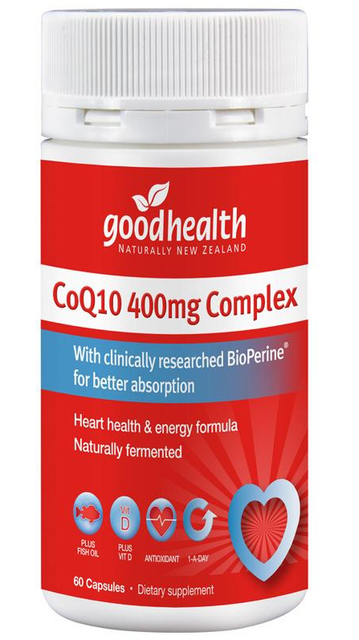CoQ10 400mg Complex - Good Health - 60 capsules