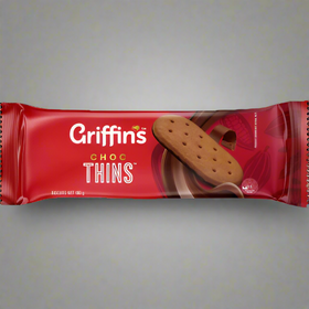 Chocolate Thins Biscuits - Griffin's - 180g