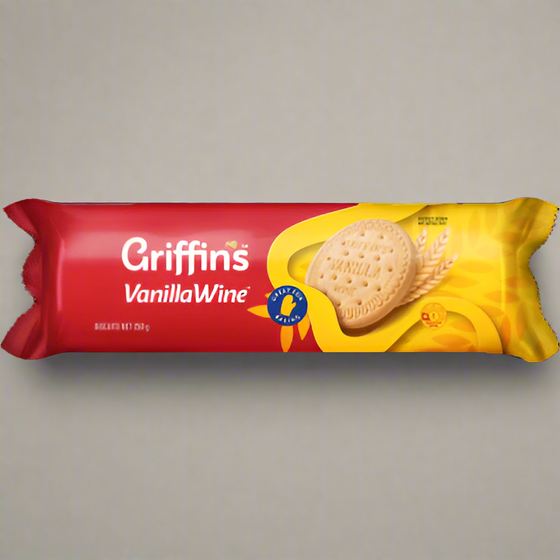Vanilla Wine Biscuits - Griffin's - 250g