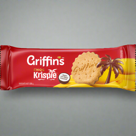 Krispie Chocolate Coconut Biscuits - Griffin's - 200g