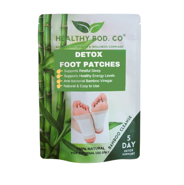 Natural Bamboo Detox Foot Patches -10 Patches per Packet