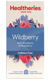 Wildberry with Blueberry & Raspberry - Healtheries - 20 Teabags