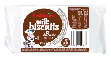 Healtheries Milk Biscuits Chocolate - 210g