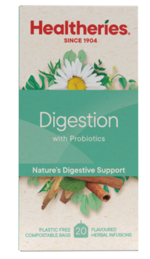 Healtheries Digestion with Probiotics 20tea bags