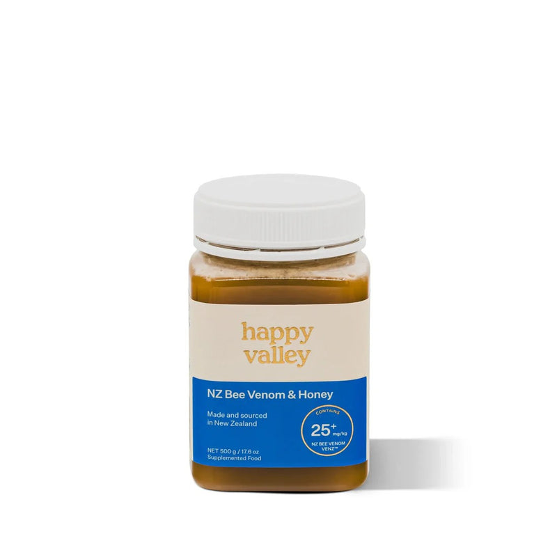 New Zealand Bee Venom & Honey - Happy Valley - 500g
