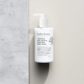Rosemary And Cypress Hand And Body Lotion 300ml - Linden Leaves