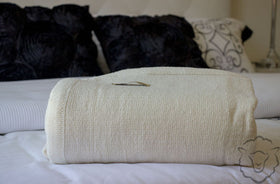 Thermacell Wool Blanket With Woven Edge - Queen - NZ Wool Blankets