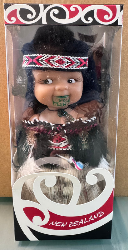 Wahine Maori Doll #32P - 20cm - Parrs