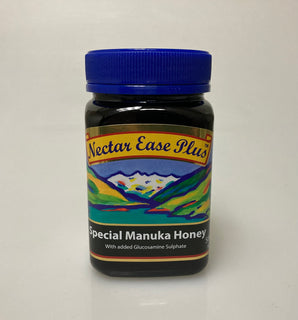 Special Manuka Honey with added Glucosamine Sulphate - Nectar Ease Plus - 500g