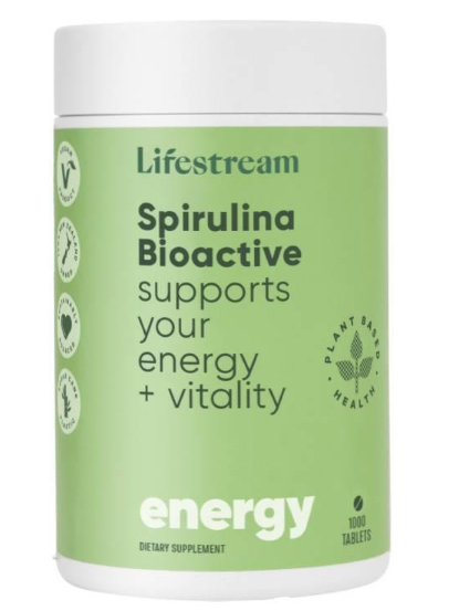 Spirulina Bioactive - Lifestream - 1000tabs