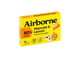 Manuka & Lemon Honey Lozenges - Airborne Honey - 16s
