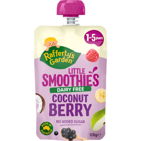 Little Smoothies Coconut Berry 1-5Years [No Added Sugar] by Rafferty's Garden - 120g