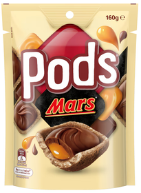 Pods Mars Chocolate Snack by MARS Chocolate Australia - 160g