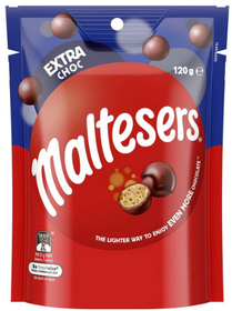 Maltsers Extra Choc Snack by MARS Chocolate Australia - 120g