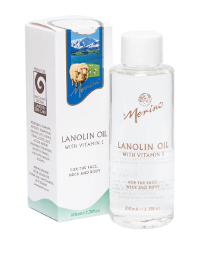 Lanolin Oil with Vitamin E - 100ml - Merino