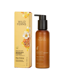 Manuka Honey Day Crème 120ml with Vitamin E - Wild Ferns