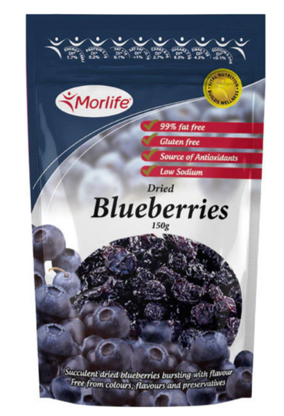 Dried Blueberries - Morlife - 150g