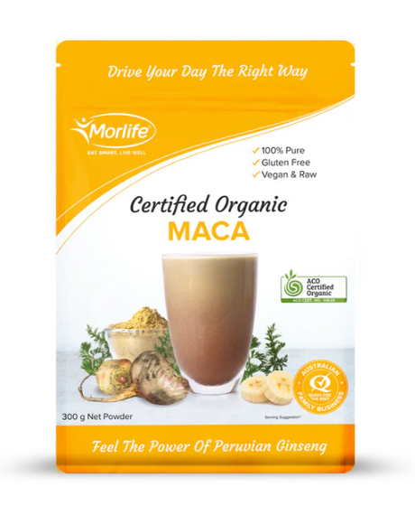 Certified Organic Maca Powder - Morlife - 300g