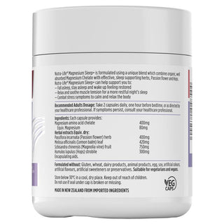 Magnesium Sleep+ - Nutra Life - 60caps