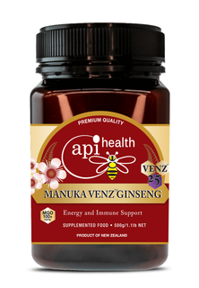 Manuka VENZ Ginseng Honey - Api Health