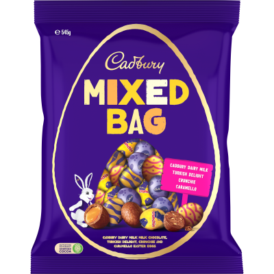 Mixed Bag Easter Chocolate Eggs by Cadbury - 545g
