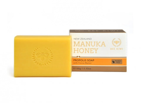 Bee Kiwi-Manuka Honey Soap - Nature's Beauty - 100g