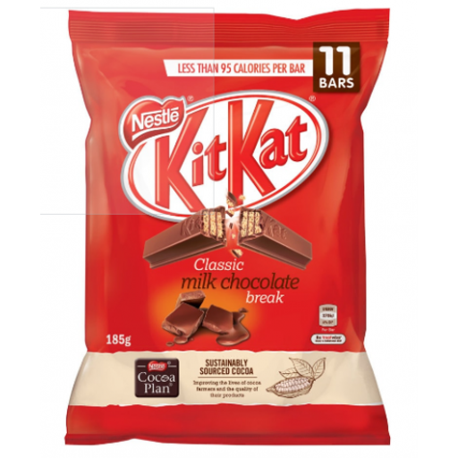 KitKat Milk Chocolate Share Pack [Pack of 11pieces] - Nestle - 154g