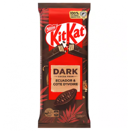 KitKat Dark Chocolate Block  - Nestle - 160g