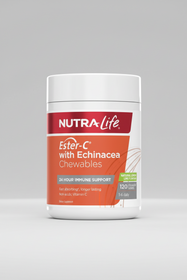 Ester C With Echinacea - Nutra-Life - 120 Chewable Tablets