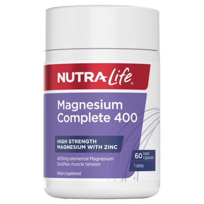 Magnesium Complete 400 - Nutra Life - 60caps