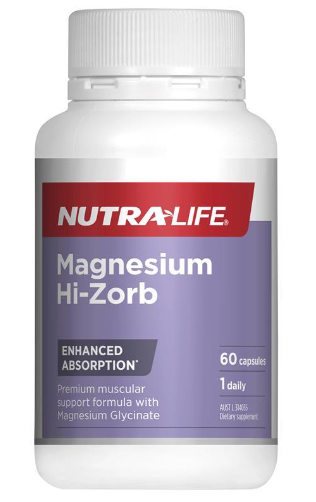 Magnesium Hi-Zorb 60 capsules - Nutra Life