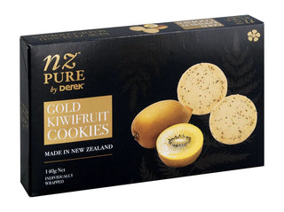 NZ Pure Gold Kiwifruit Cookies Single 140g - The Derek Corp Ltd