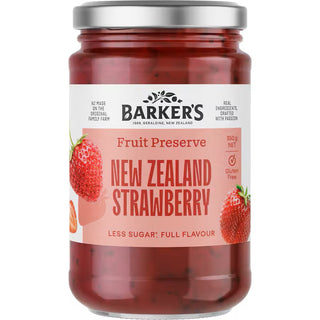 New Zealand Strawberry Jam - Barker's - 350g