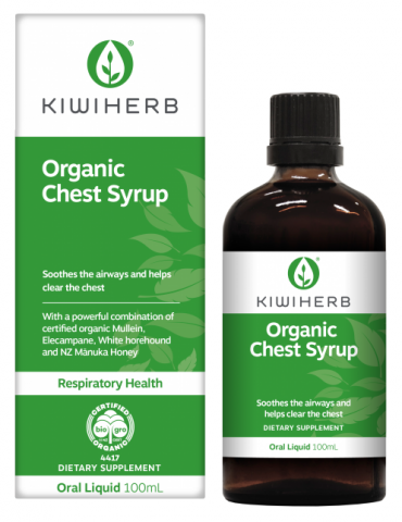 Kiwiherb Organic Chest Syrup - Phytomed - 100ml