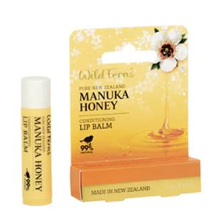 Manuka Honey Lip Balm Chapstick - Wild Ferns - 4.2g