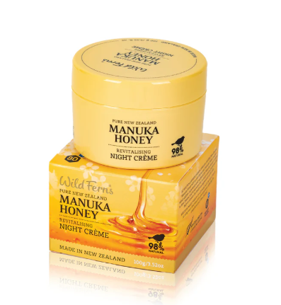 Manuka Honey Revitalising Night Creme - Wild Ferns - 100ml