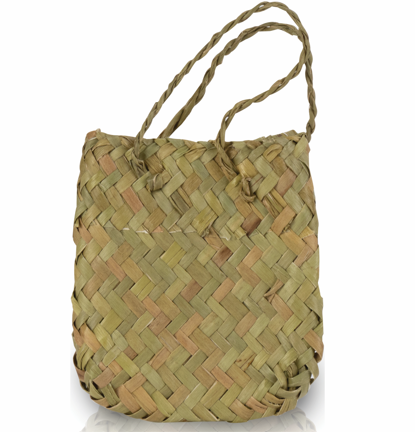 Flax Basket 10 x 12cm - Small