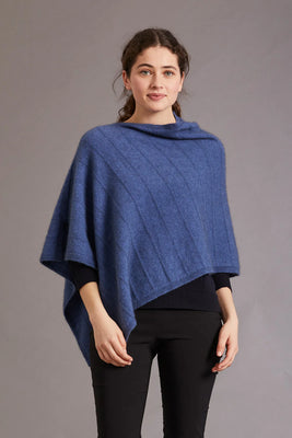 Garter Detail Poncho