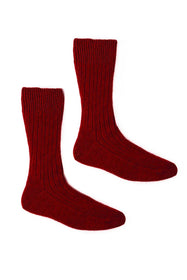 Possum Merino Rib Socks - McDonald New Zealand