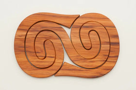 Large 3in1 Tablemat -Rimu - Romeyn Woodcrafts Ltd