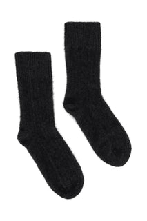 Possum Merino Rib Socks - McDonald New Zealand