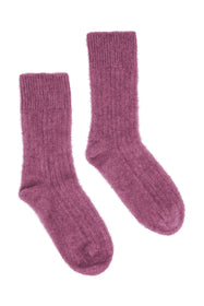 Possum Merino Rib Socks - McDonald New Zealand