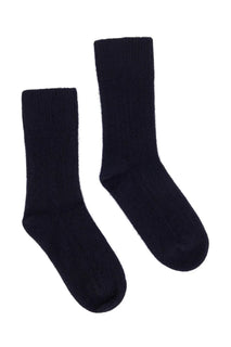 Possum Merino Rib Socks - McDonald New Zealand