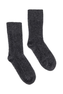 Possum Merino Rib Socks - McDonald New Zealand