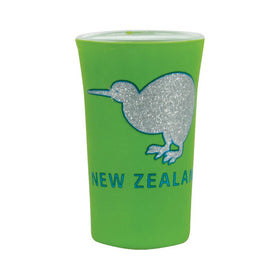 Shot Glass Kiwi Glitter - Green - Parrs